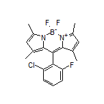 10-(2-Chloro-6-fluorophenyl)-5,5-difluoro-1,3,7,9-tetramethyl-5H-dipyrrolo[1,2-c:2’,1’-f][1,3,2]diazaborinin-4-ium-5-uide