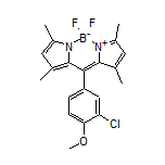 10-(3-Chloro-4-methoxyphenyl)-5,5-difluoro-1,3,7,9-tetramethyl-5H-dipyrrolo[1,2-c:2’,1’-f][1,3,2]diazaborinin-4-ium-5-uide