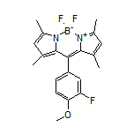 5,5-Difluoro-10-(3-fluoro-4-methoxyphenyl)-1,3,7,9-tetramethyl-5H-dipyrrolo[1,2-c:2’,1’-f][1,3,2]diazaborinin-4-ium-5-uide