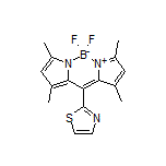 5,5-Difluoro-1,3,7,9-tetramethyl-10-(2-thiazolyl)-5H-dipyrrolo[1,2-c:2’,1’-f][1,3,2]diazaborinin-4-ium-5-uide