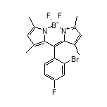 10-(2-Bromo-4-fluorophenyl)-5,5-difluoro-1,3,7,9-tetramethyl-5H-dipyrrolo[1,2-c:2’,1’-f][1,3,2]diazaborinin-4-ium-5-uide