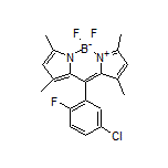 10-(5-Chloro-2-fluorophenyl)-5,5-difluoro-1,3,7,9-tetramethyl-5H-dipyrrolo[1,2-c:2’,1’-f][1,3,2]diazaborinin-4-ium-5-uide