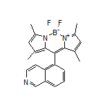 5,5-Difluoro-10-(5-isoquinolyl)-1,3,7,9-tetramethyl-5H-dipyrrolo[1,2-c:2’,1’-f][1,3,2]diazaborinin-4-ium-5-uide