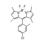 10-(4-Chloro-2-methylphenyl)-5,5-difluoro-1,3,7,9-tetramethyl-5H-dipyrrolo[1,2-c:2’,1’-f][1,3,2]diazaborinin-4-ium-5-uide