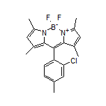 10-(2-Chloro-4-methylphenyl)-5,5-difluoro-1,3,7,9-tetramethyl-5H-dipyrrolo[1,2-c:2’,1’-f][1,3,2]diazaborinin-4-ium-5-uide