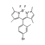 10-(4-Bromo-2-methylphenyl)-5,5-difluoro-1,3,7,9-tetramethyl-5H-dipyrrolo[1,2-c:2’,1’-f][1,3,2]diazaborinin-4-ium-5-uide