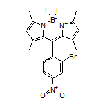 10-(2-Bromo-4-nitrophenyl)-5,5-difluoro-1,3,7,9-tetramethyl-5H-dipyrrolo[1,2-c:2’,1’-f][1,3,2]diazaborinin-4-ium-5-uide