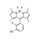 10-(3-Bromo-2-fluorophenyl)-5,5-difluoro-1,3,7,9-tetramethyl-5H-dipyrrolo[1,2-c:2’,1’-f][1,3,2]diazaborinin-4-ium-5-uide