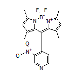 5,5-Difluoro-1,3,7,9-tetramethyl-10-(3-nitro-4-pyridyl)-5H-dipyrrolo[1,2-c:2’,1’-f][1,3,2]diazaborinin-4-ium-5-uide