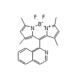 5,5-Difluoro-10-(1-isoquinolyl)-1,3,7,9-tetramethyl-5H-dipyrrolo[1,2-c:2’,1’-f][1,3,2]diazaborinin-4-ium-5-uide