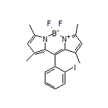 5,5-Difluoro-10-(2-iodophenyl)-1,3,7,9-tetramethyl-5H-dipyrrolo[1,2-c:2’,1’-f][1,3,2]diazaborinin-4-ium-5-uide