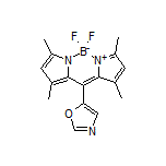 5,5-Difluoro-1,3,7,9-tetramethyl-10-(5-oxazolyl)-5H-dipyrrolo[1,2-c:2’,1’-f][1,3,2]diazaborinin-4-ium-5-uide