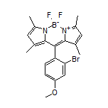 10-(2-Bromo-4-methoxyphenyl)-5,5-difluoro-1,3,7,9-tetramethyl-5H-dipyrrolo[1,2-c:2’,1’-f][1,3,2]diazaborinin-4-ium-5-uide