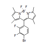 10-(4-Bromo-2,3-difluorophenyl)-5,5-difluoro-1,3,7,9-tetramethyl-5H-dipyrrolo[1,2-c:2’,1’-f][1,3,2]diazaborinin-4-ium-5-uide