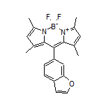 10-(6-Benzofuryl)-5,5-difluoro-1,3,7,9-tetramethyl-5H-dipyrrolo[1,2-c:2’,1’-f][1,3,2]diazaborinin-4-ium-5-uide