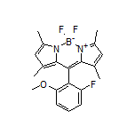 5,5-Difluoro-10-(2-fluoro-6-methoxyphenyl)-1,3,7,9-tetramethyl-5H-dipyrrolo[1,2-c:2’,1’-f][1,3,2]diazaborinin-4-ium-5-uide