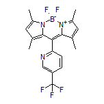 5,5-Difluoro-1,3,7,9-tetramethyl-10-[5-(trifluoromethyl)-2-pyridyl]-5H-dipyrrolo[1,2-c:2’,1’-f][1,3,2]diazaborinin-4-ium-5-uide