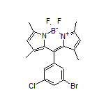 10-(3-Bromo-5-chlorophenyl)-5,5-difluoro-1,3,7,9-tetramethyl-5H-dipyrrolo[1,2-c:2’,1’-f][1,3,2]diazaborinin-4-ium-5-uide