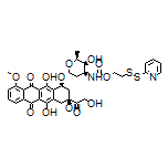 2-(2-Pyridyldisulfanyl)ethyl [(2S,3S,4S,6R)-3-Hydroxy-2-methyl-6-[[(1S,3S)-3,5,12-trihydroxy-3-(2-hydroxyacetyl)-10-methoxy-6,11-dioxo-1,2,3,4,6,11-hexahydrotetracen-1-yl]oxy]tetrahydro-2H-pyran-4-yl]carbamate