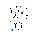 10-(2-Chloro-3-methoxyphenyl)-5,5-difluoro-1,3,7,9-tetramethyl-5H-dipyrrolo[1,2-c:2’,1’-f][1,3,2]diazaborinin-4-ium-5-uide