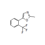 2-Methyl-5-[2-(trifluoromethyl)phenyl]oxazole