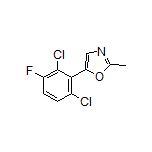 5-(2,6-Dichloro-3-fluorophenyl)-2-methyloxazole