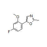 5-(4-Fluoro-2-methoxyphenyl)-2-methyloxazole