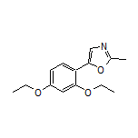 5-(2,4-Diethoxyphenyl)-2-methyloxazole