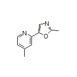 2-Methyl-5-(4-methyl-2-pyridyl)oxazole