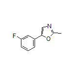 5-(3-Fluorophenyl)-2-methyloxazole