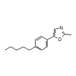 2-Methyl-5-(4-pentylphenyl)oxazole