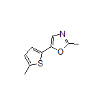 2-Methyl-5-(5-methyl-2-thienyl)oxazole