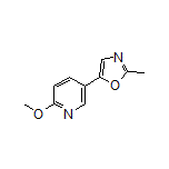 5-(6-Methoxy-3-pyridyl)-2-methyloxazole