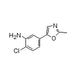 2-Chloro-5-(2-methyl-5-oxazolyl)aniline