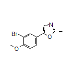 5-(3-Bromo-4-methoxyphenyl)-2-methyloxazole