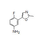 4-Fluoro-3-(2-methyl-5-oxazolyl)aniline