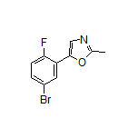 5-(5-Bromo-2-fluorophenyl)-2-methyloxazole