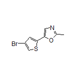 5-(4-Bromo-2-thienyl)-2-methyloxazole