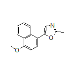 5-(4-Methoxy-1-naphthyl)-2-methyloxazole