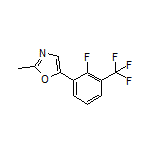 5-[2-Fluoro-3-(trifluoromethyl)phenyl]-2-methyloxazole