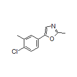 5-(4-Chloro-3-methylphenyl)-2-methyloxazole