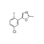 5-(5-Chloro-2-iodophenyl)-2-methyloxazole