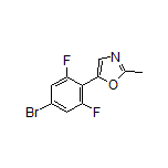 5-(4-Bromo-2,6-difluorophenyl)-2-methyloxazole