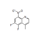 5,6-Difluoro-4-methyl-8-nitroquinoline