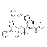 (S)-N-[(S)-3-[4-(Benzyloxy)phenyl]-1-(diethylamino)-1-oxo-2-propyl]-2-[(E)-[2-(diphenylphosphino)benzylidene]amino]-3,3-dimethylbutanamide