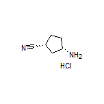 (1R,3S)-3-Aminocyclopentanecarbonitrile Hydrochloride