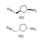 2-(cis-3-Aminocyclopentyl)acetonitrile Hydrochloride