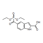 5-[(Diethoxyphosphoryl)carbonyl]-1H-indole-2-carboxylic Acid