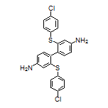 2,2’-Bis[(4-chlorophenyl)thio]-[1,1’-biphenyl]-4,4’-diamine