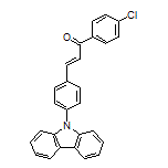 (E)-3-[4-(9H-Carbazol-9-yl)phenyl]-1-(4-chlorophenyl)-2-propen-1-one